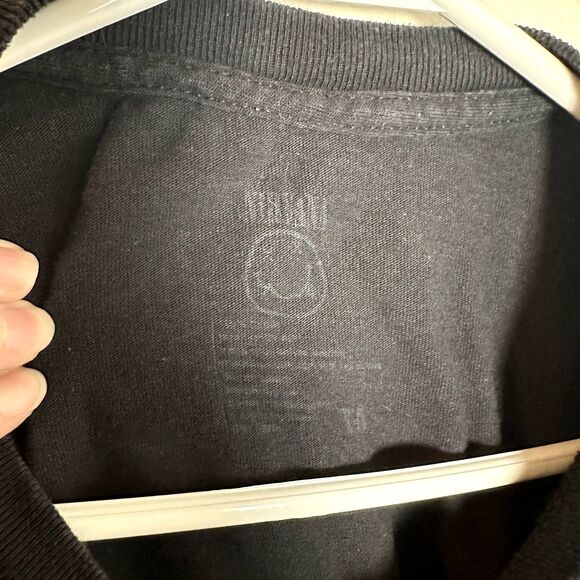 Nirvana Graphic Band Tee Black Rock Vintage 90s T-Shirt Men's Sz M Grunge - Picture 5 of 5